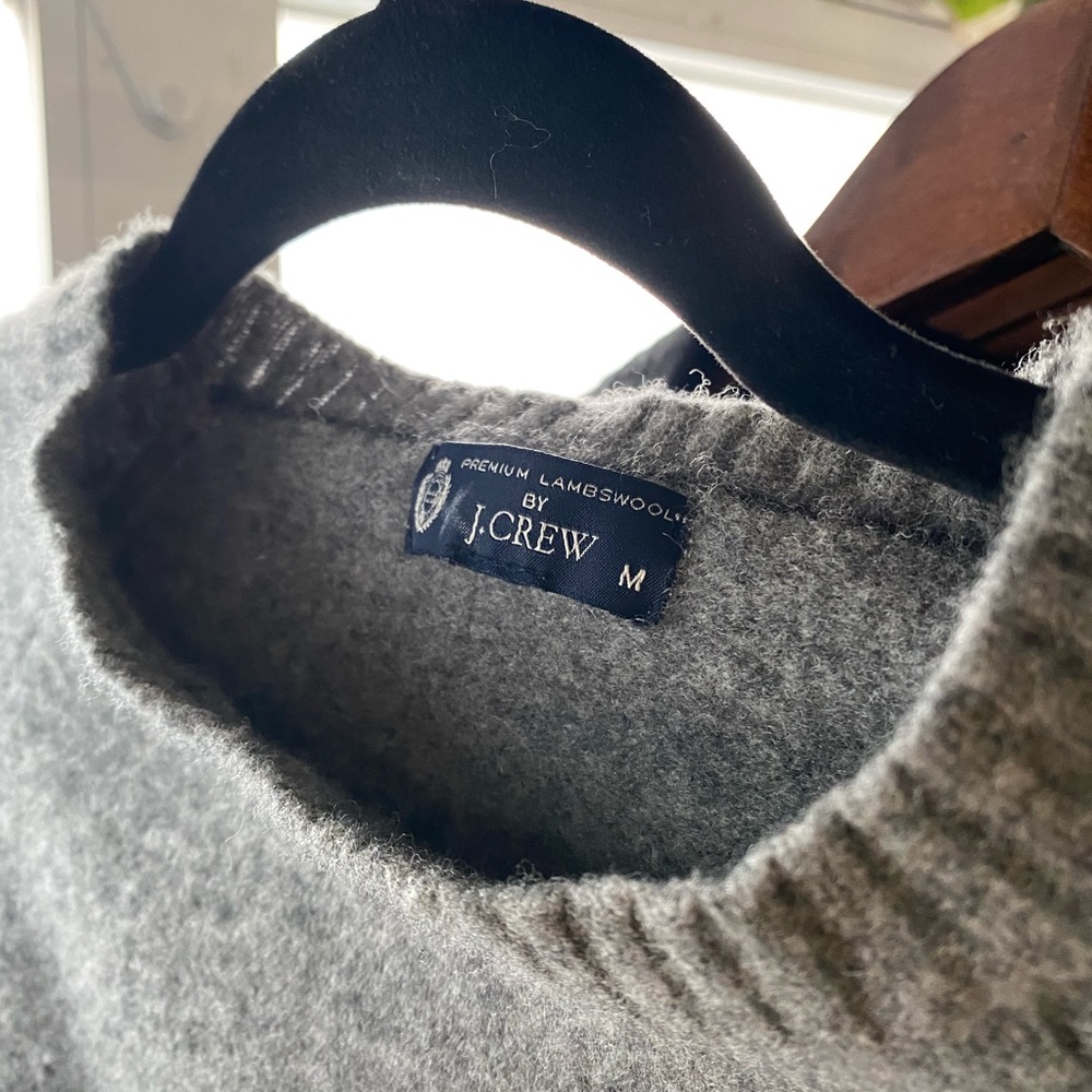 Men’s J. Crew Lambswool Sweater (Medium)